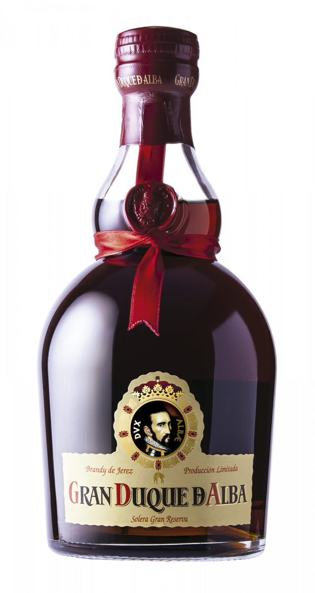 Botella Brandy de Jerez Gran Duque de Alba