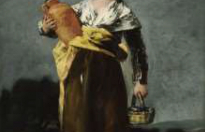 Félix de Azúa Goya (1746-1825) La aguadora, (hacia 1808-12) 1